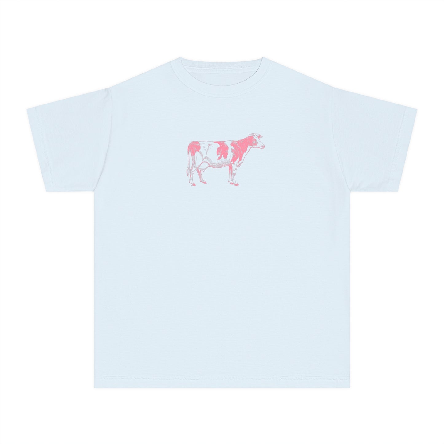 Pink Cow Baby Tee