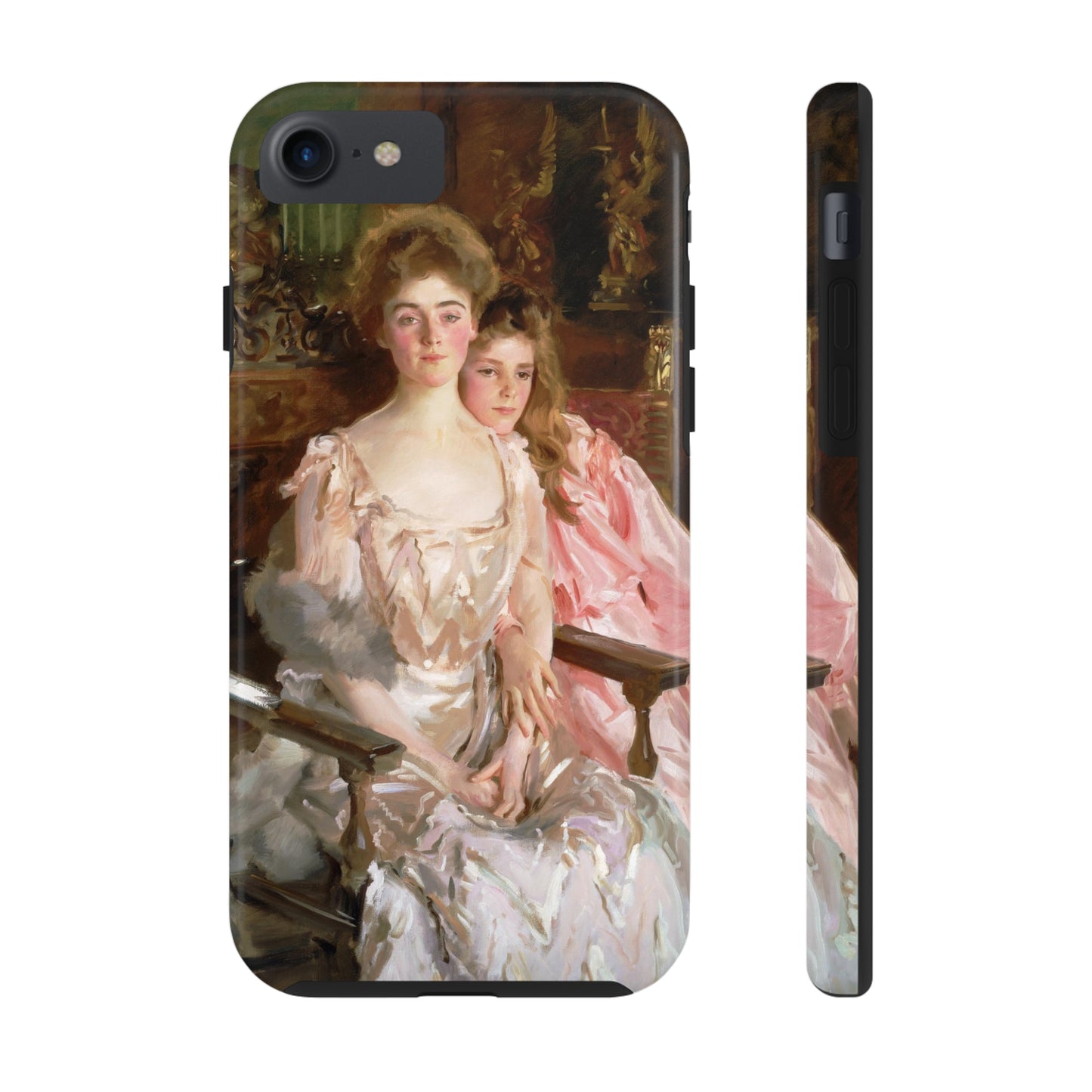 Mrs. Fiske Warren and Her Daughter Rachel Tough Phone Case