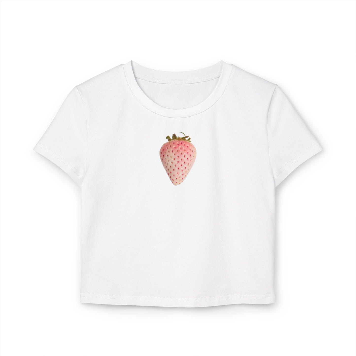 Pink Strawberry Organic Cotton Baby Tee