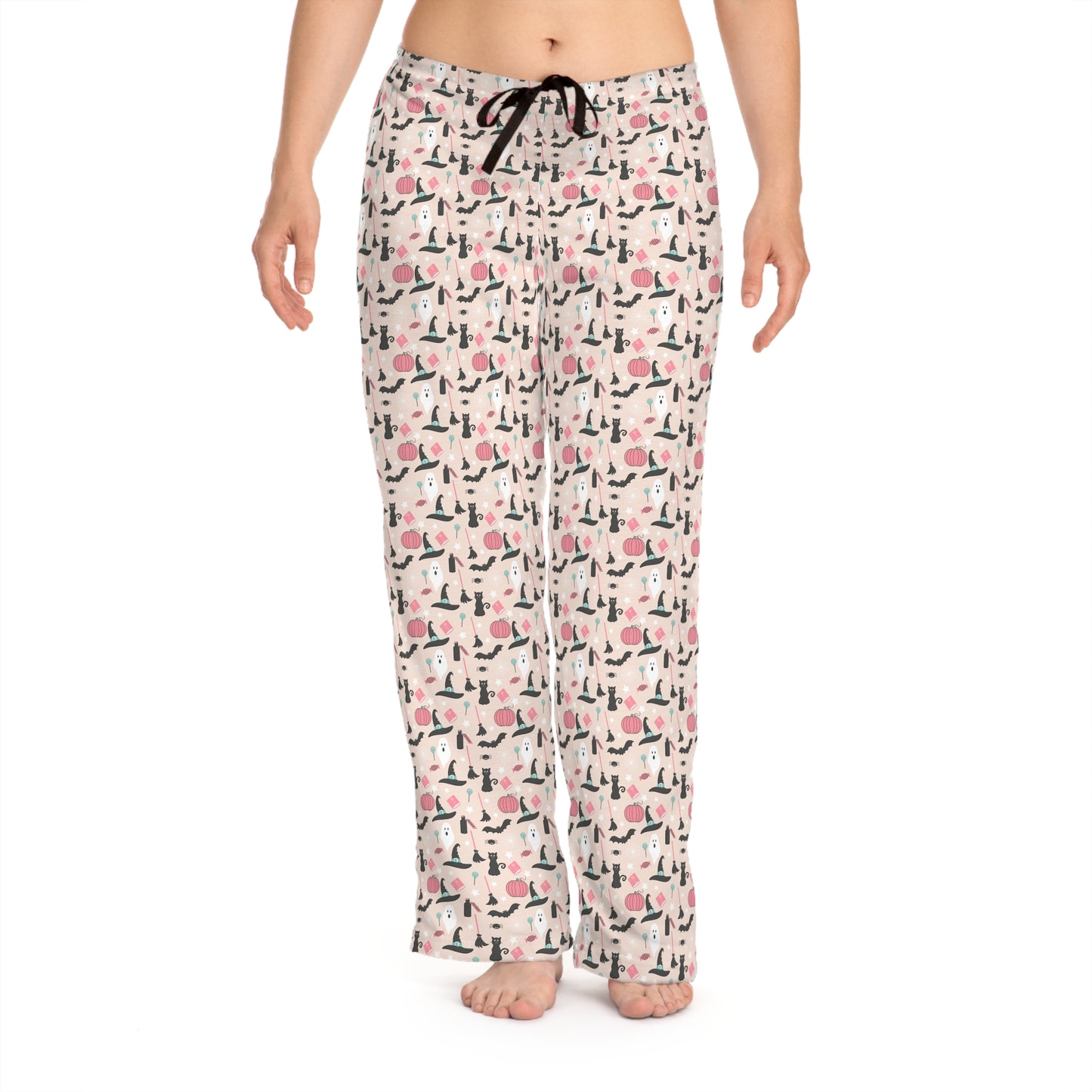 Pink Halloween Pajama Pants