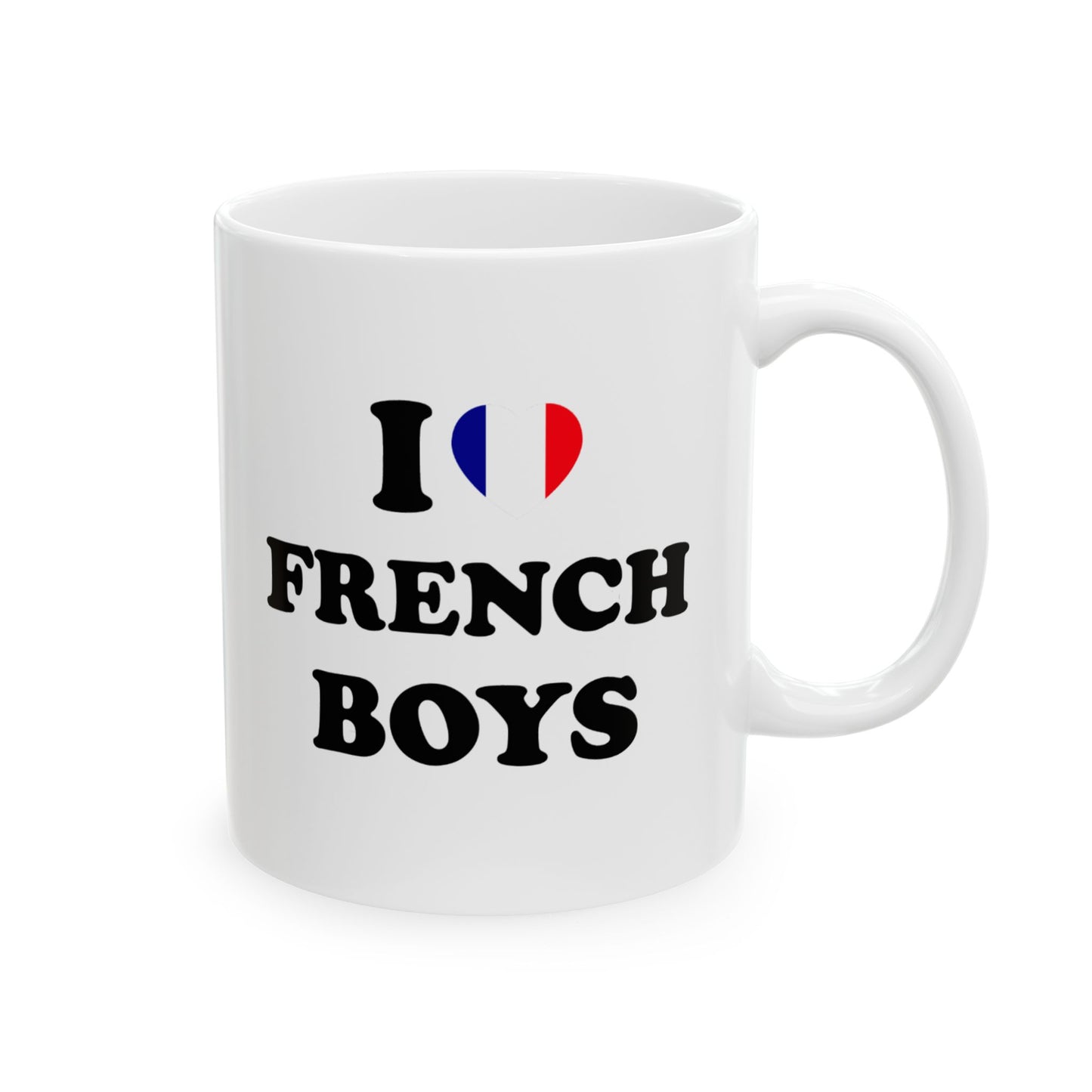 I Love French Boys Mug