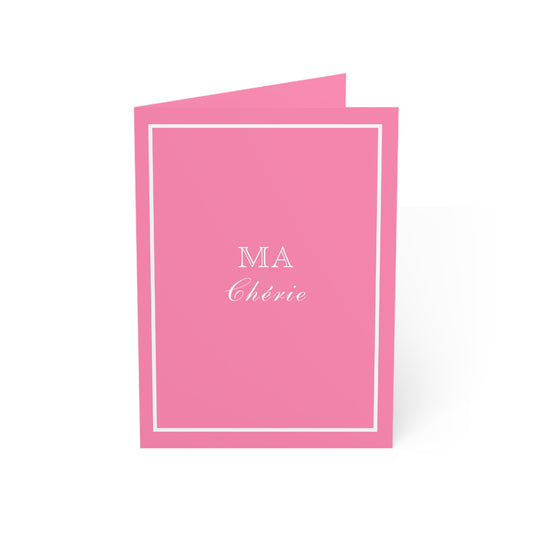 Ma Chérie Cards in Pink
