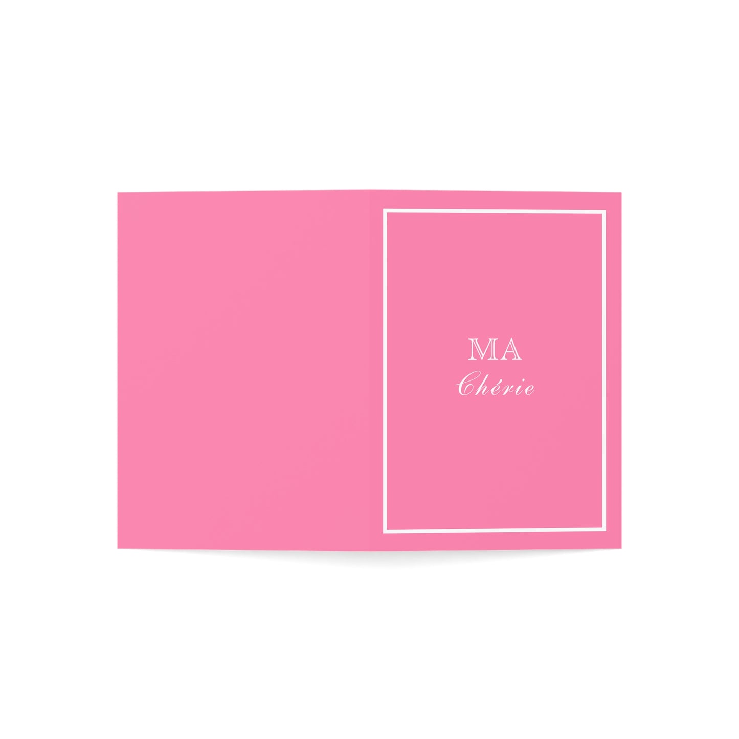 Ma Chérie Cards in Pink