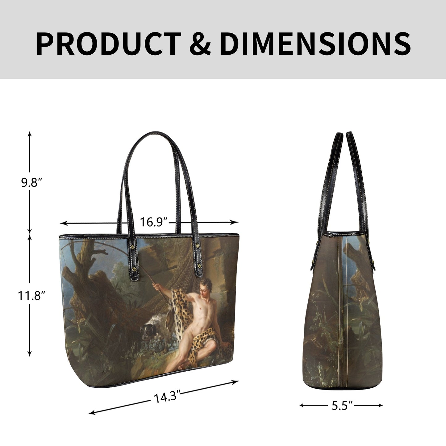 Fisherman Large Tote Bag