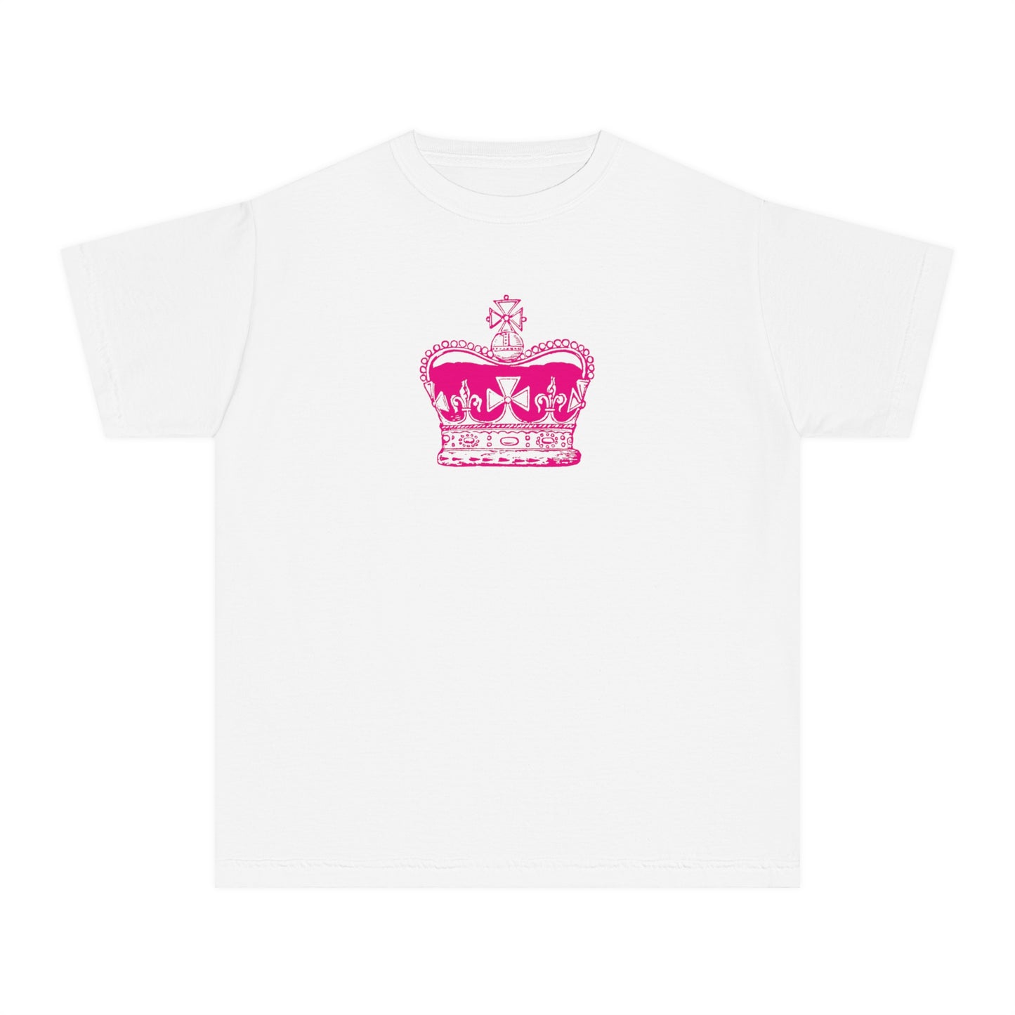 Pink Crown Baby Tee