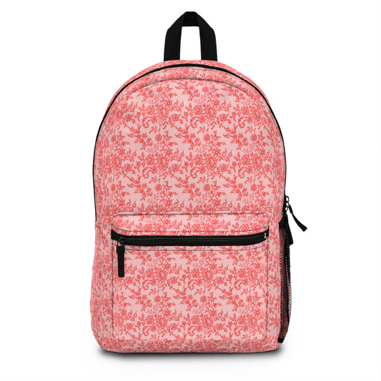 Red Lace Backpack