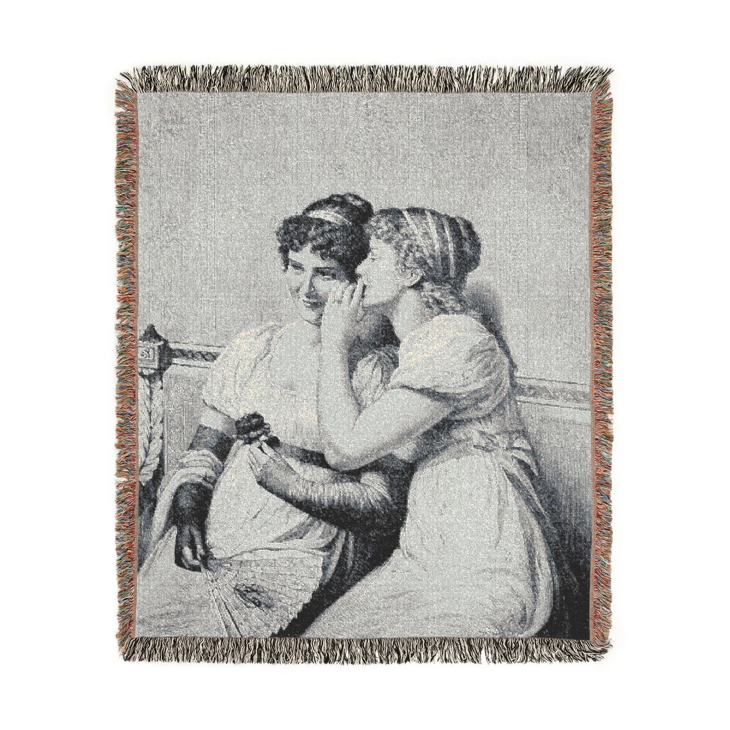 Regency Whispering Girls Woven Blanket