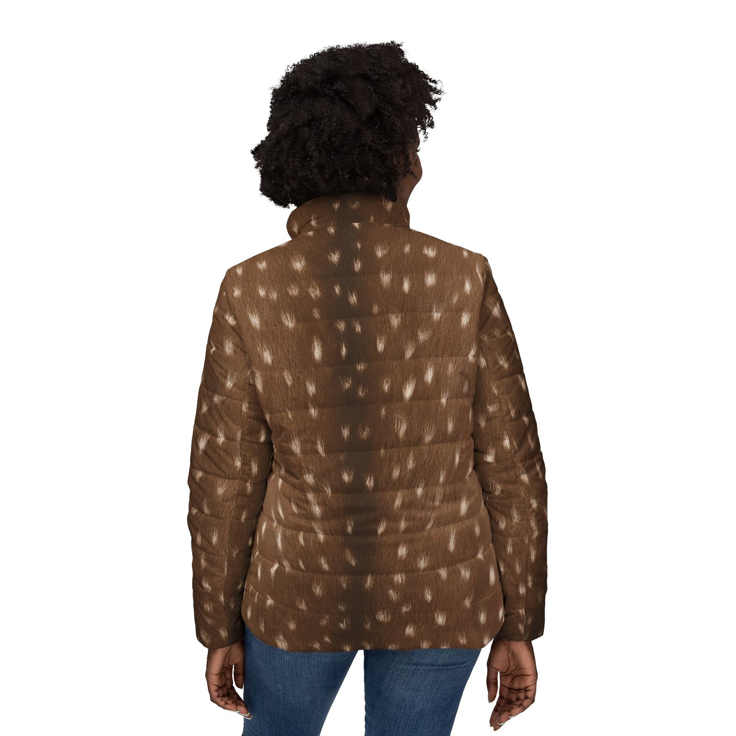 Fawn Spots Quilted Coat