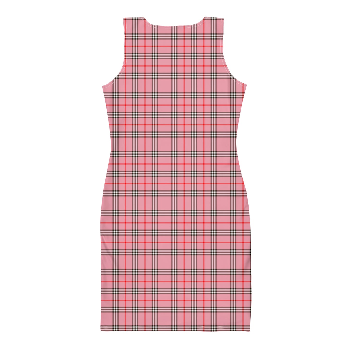 Pink Plaid Dress