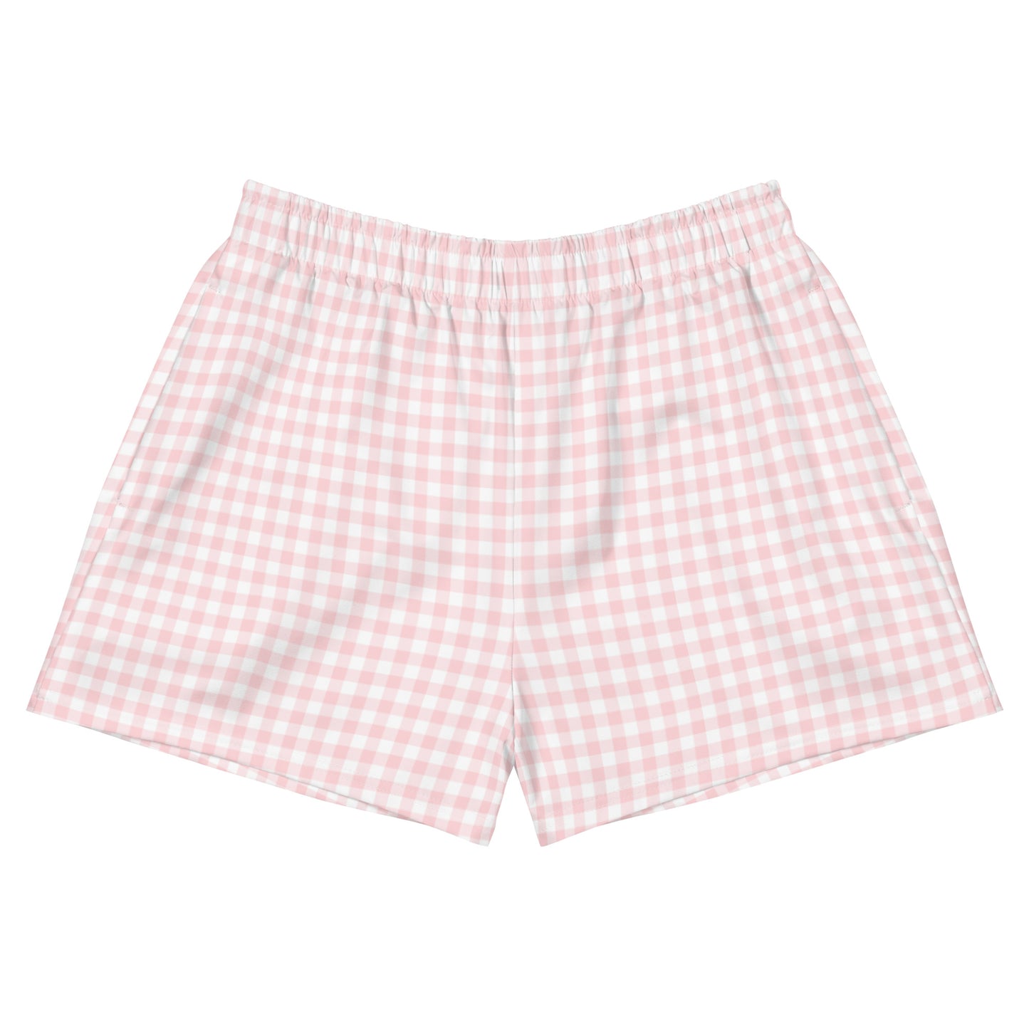 Blush Pink Gingham Shorts