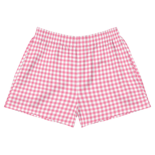 Pink Gingham Shorts