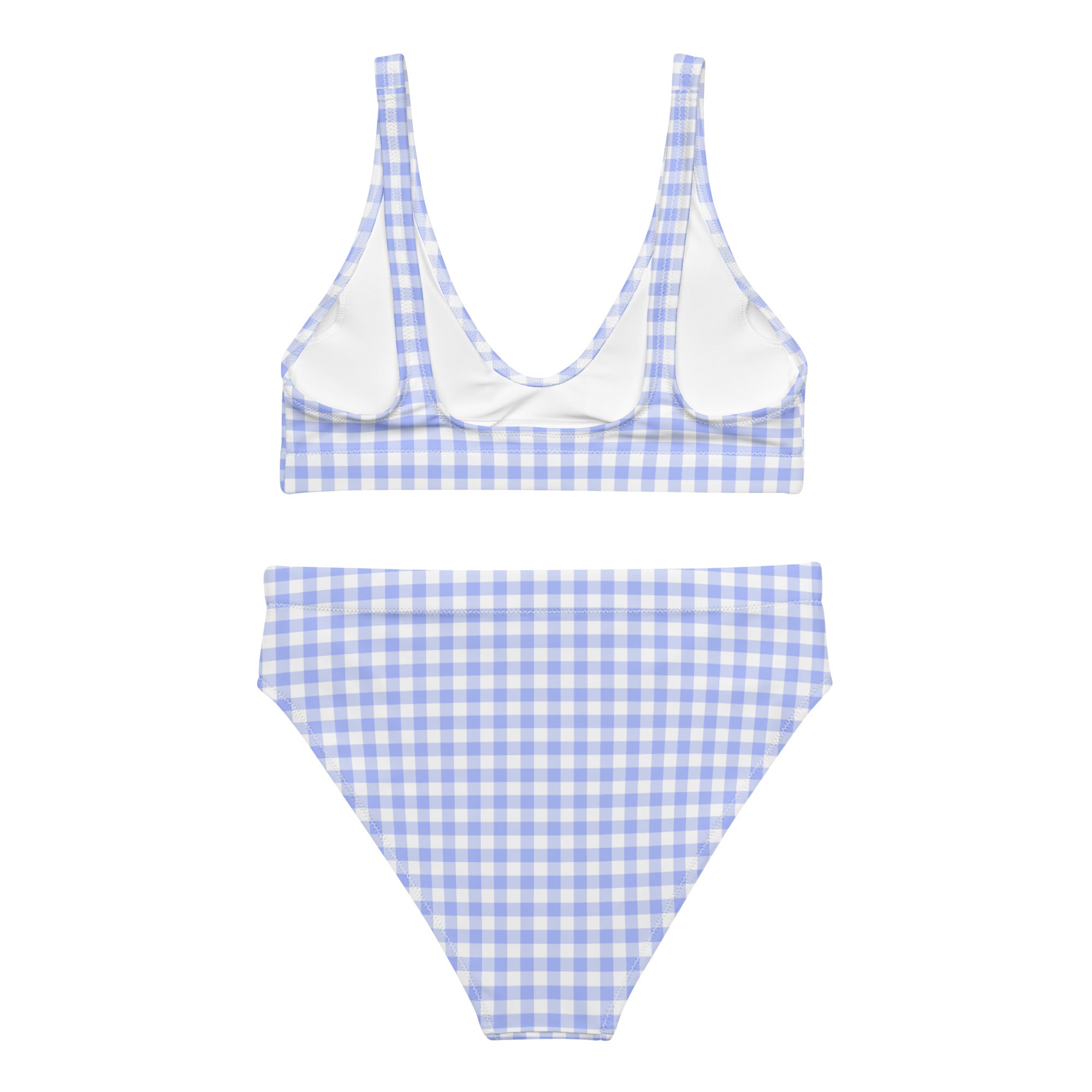 Gingham two deals piece swimsuit