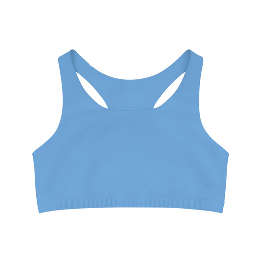 Blue Sports Bra