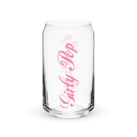 Girly Pop Can Glass