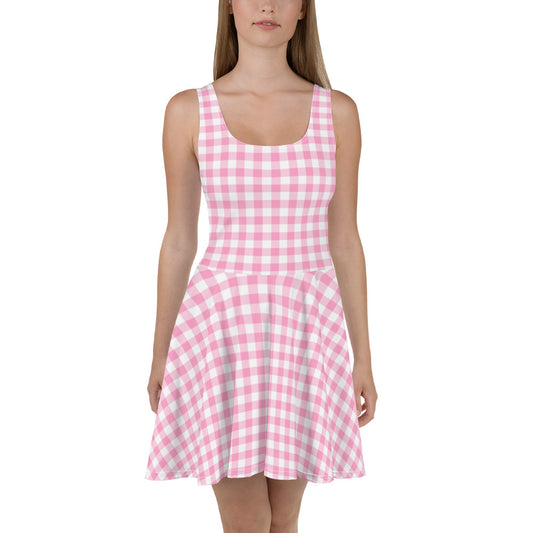 Pink Gingham Dress