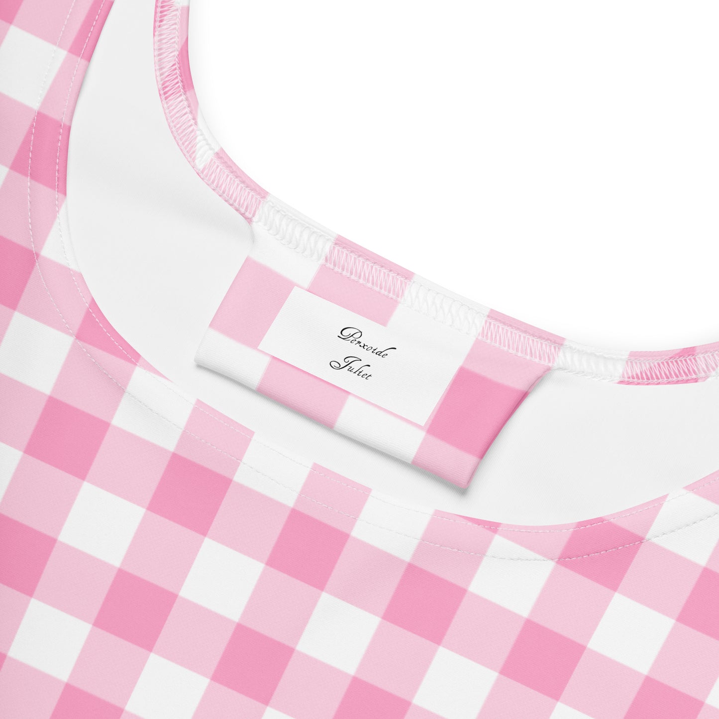 Pink Gingham Dress