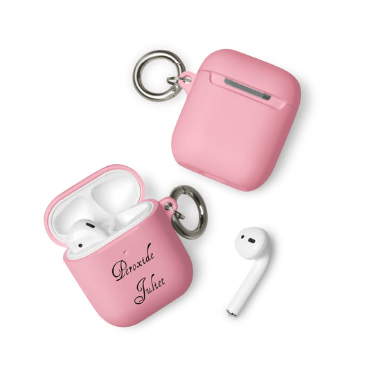 PeroxideJuliet Logo Rubber Case for AirPods®