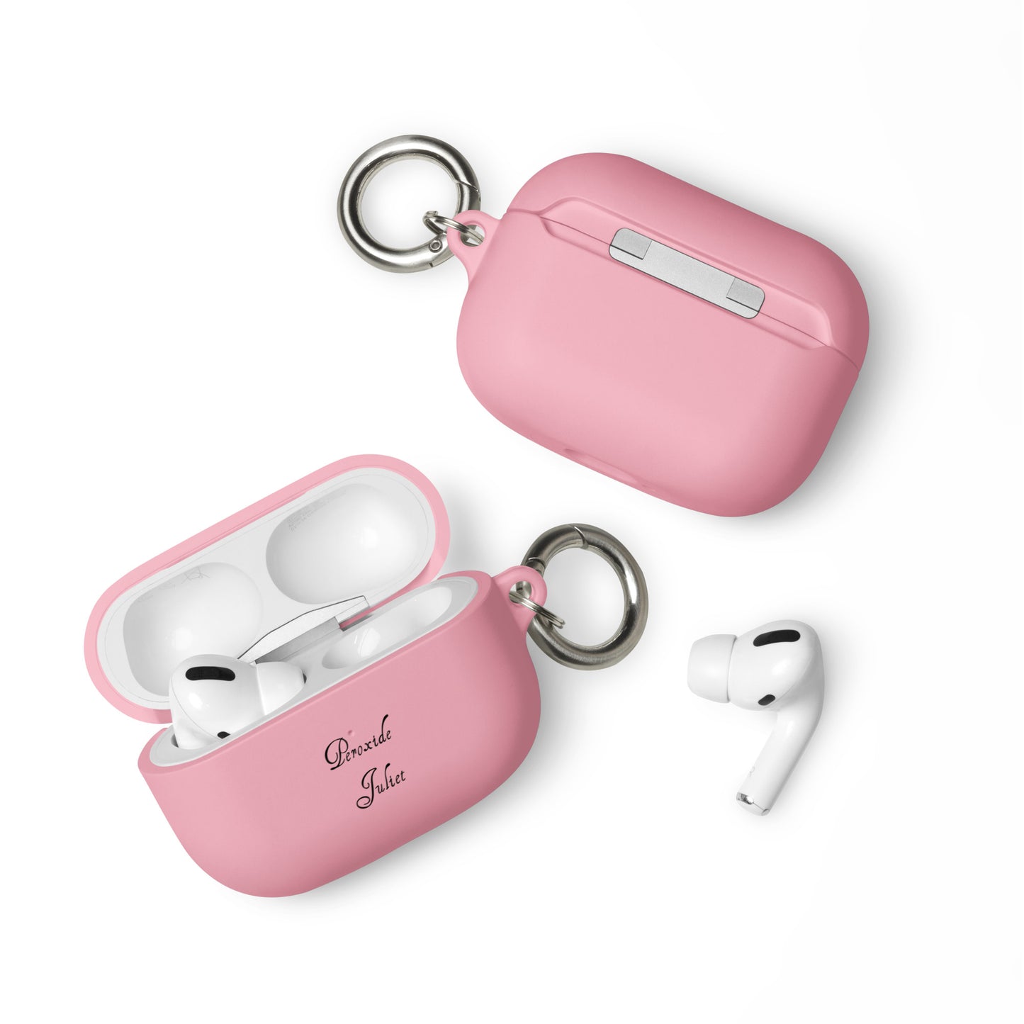 PeroxideJuliet Logo Rubber Case for AirPods®