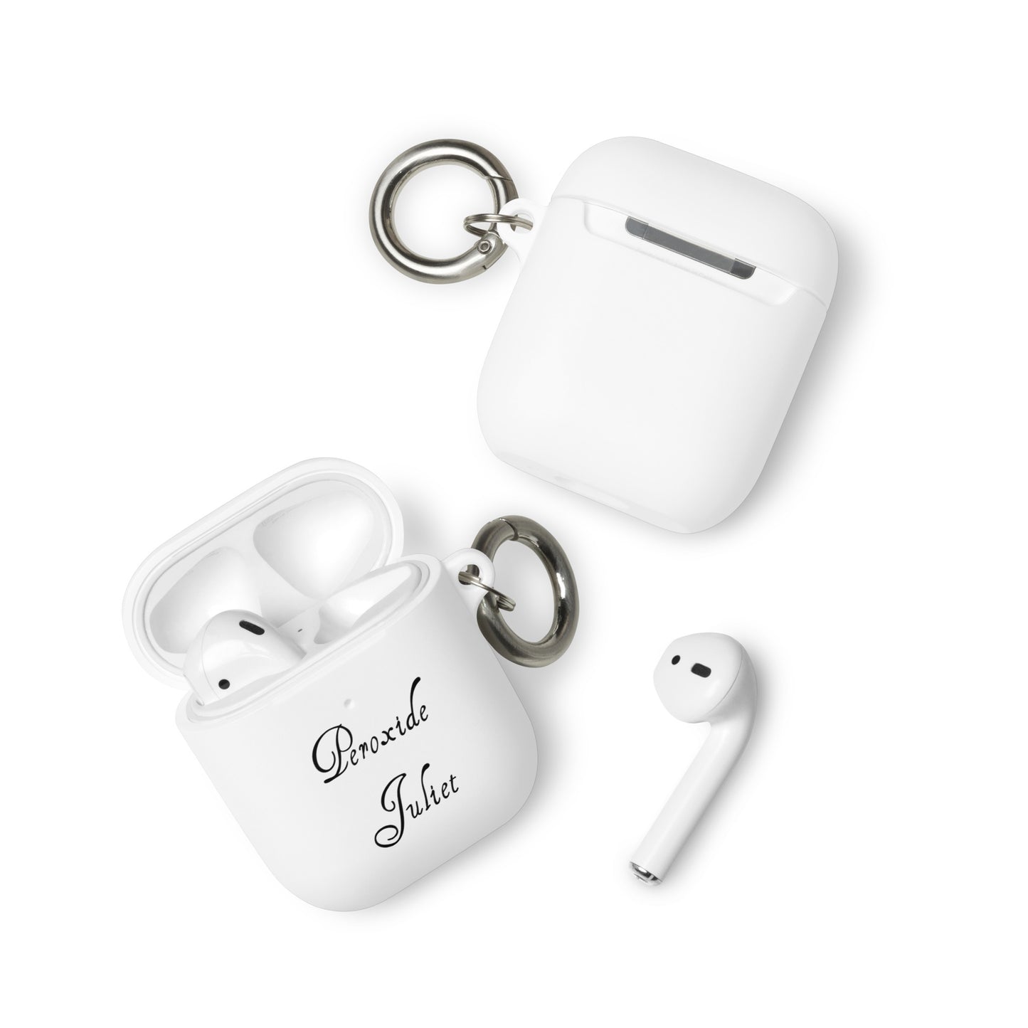 PeroxideJuliet Logo Rubber Case for AirPods®