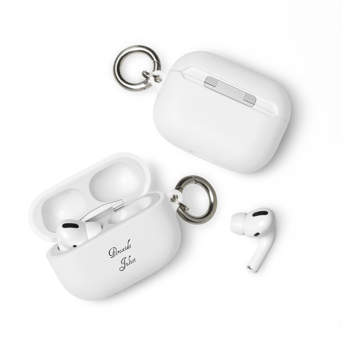 PeroxideJuliet Logo Rubber Case for AirPods®