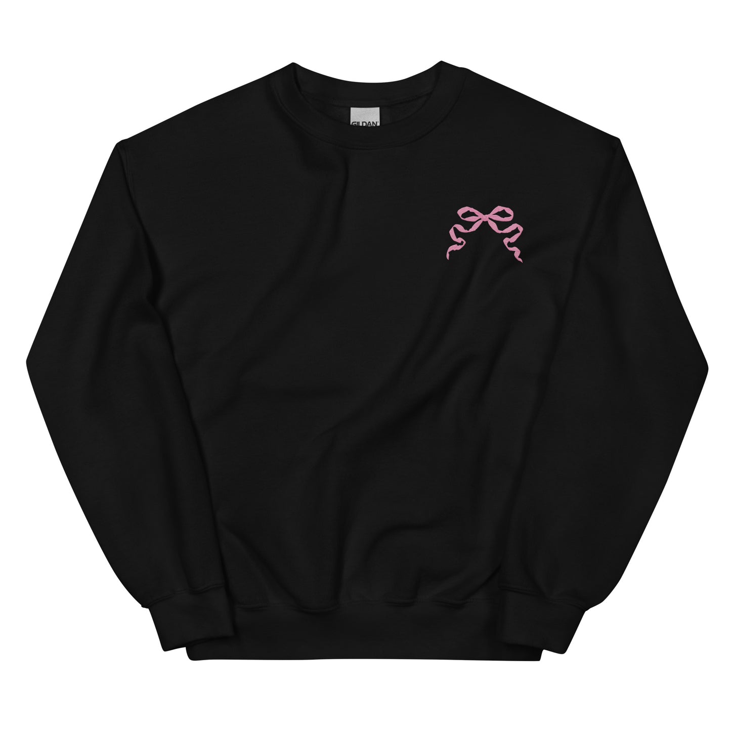 Coquette Bow Embroidered Sweatshirt