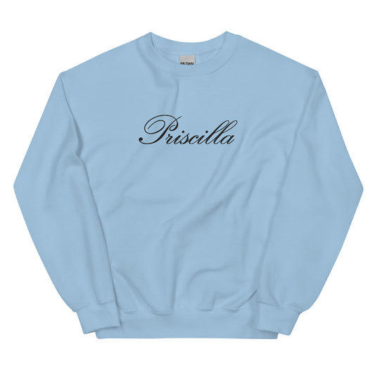 Priscilla Embroidered Sweatshirt