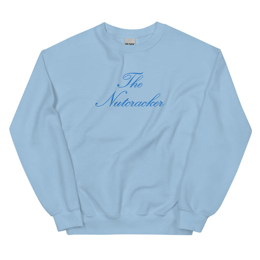 The Nutcracker Embroidered Sweatshirt in Blue