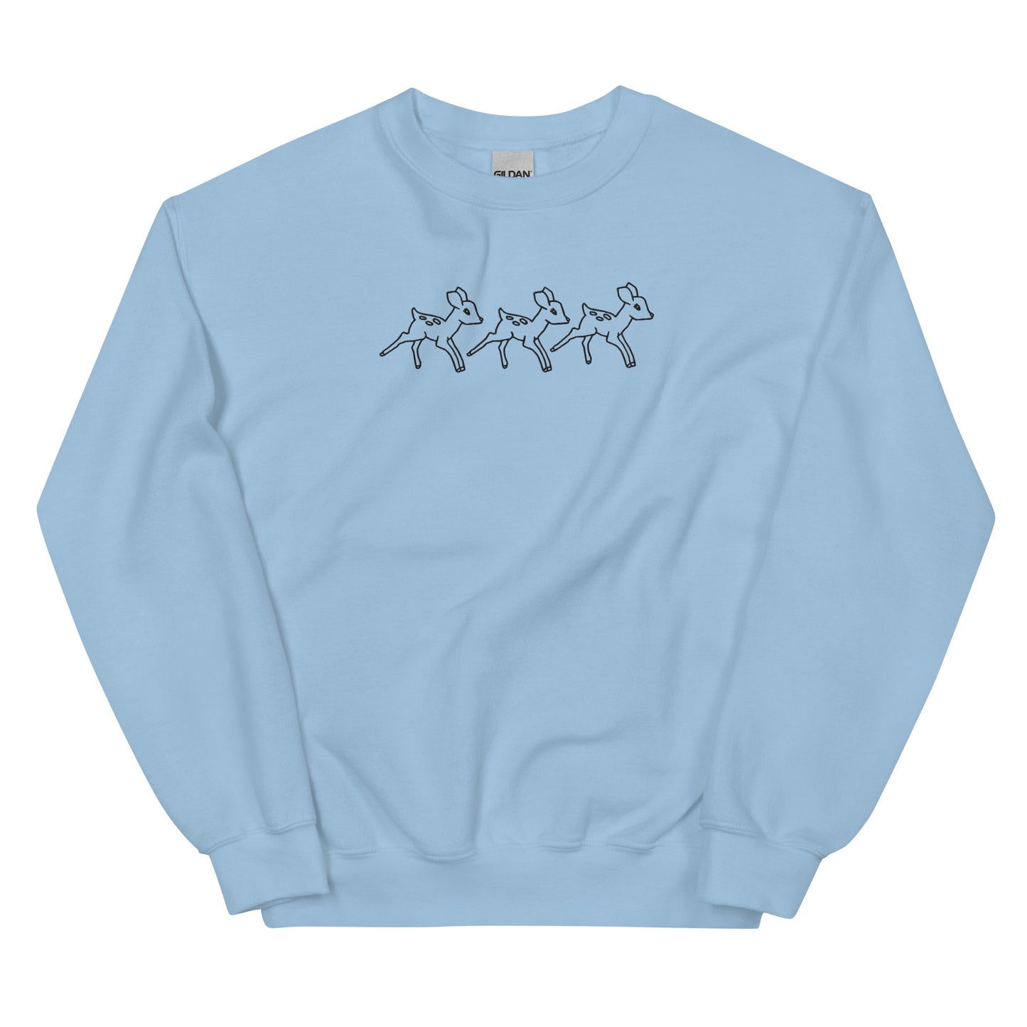 Three Fawns Embroidered Sweatshirt