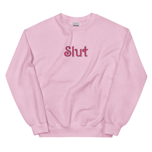 Slut Embroidered Sweatshirt