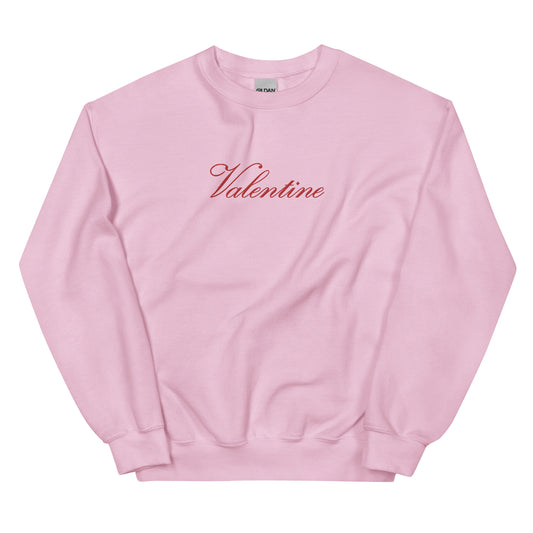 Valentine Embroidered Sweatshirt