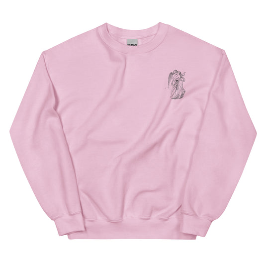 Cupid and Psyche Embroidered Sweatshirt