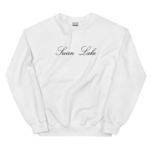 Swan Lake Embroidered Sweatshirt