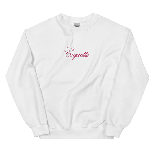 Coquette Embroidered Sweatshirt