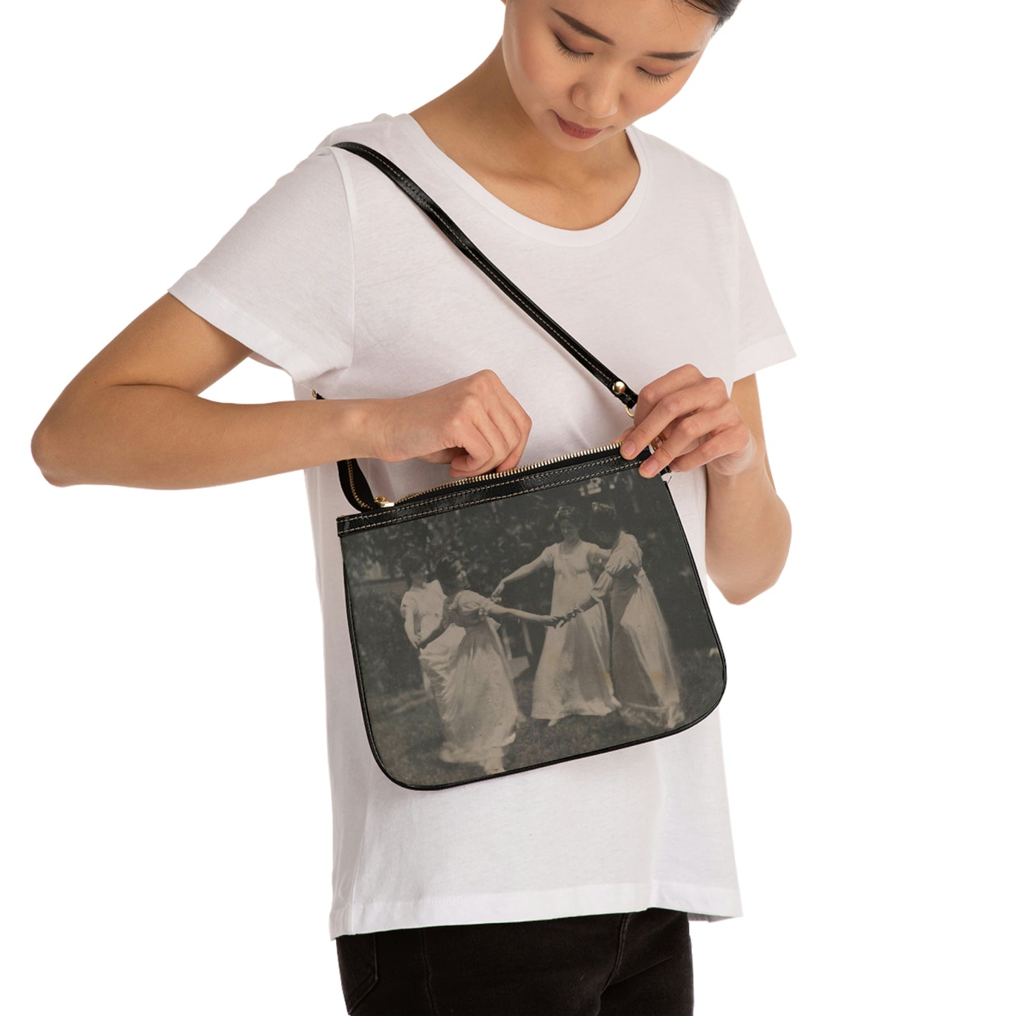 Dancing Women and Girls Shoulder Bag