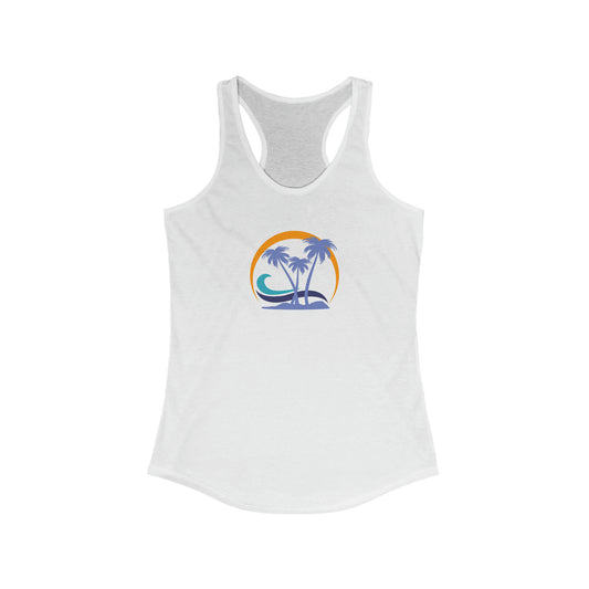 Palm Trees Racerback Tank