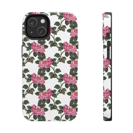 Pink Roses Tough Phone Case