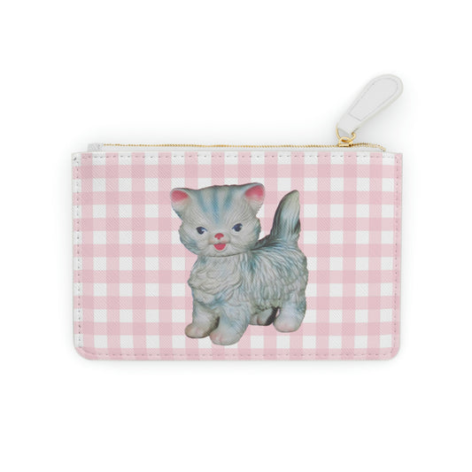 Plastic Kitten Mini Clutch Bag