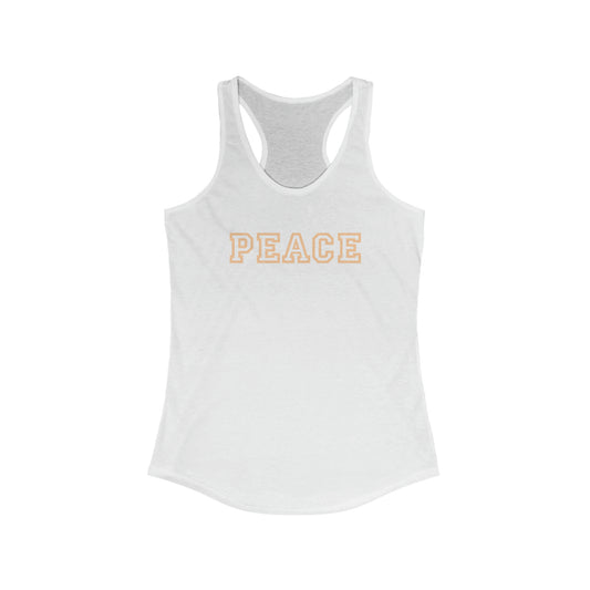 Peace Racerback Tank