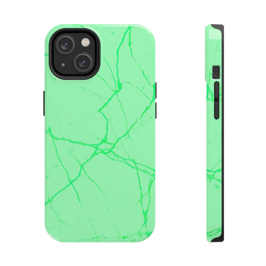 Green Marble Tough Phone Case