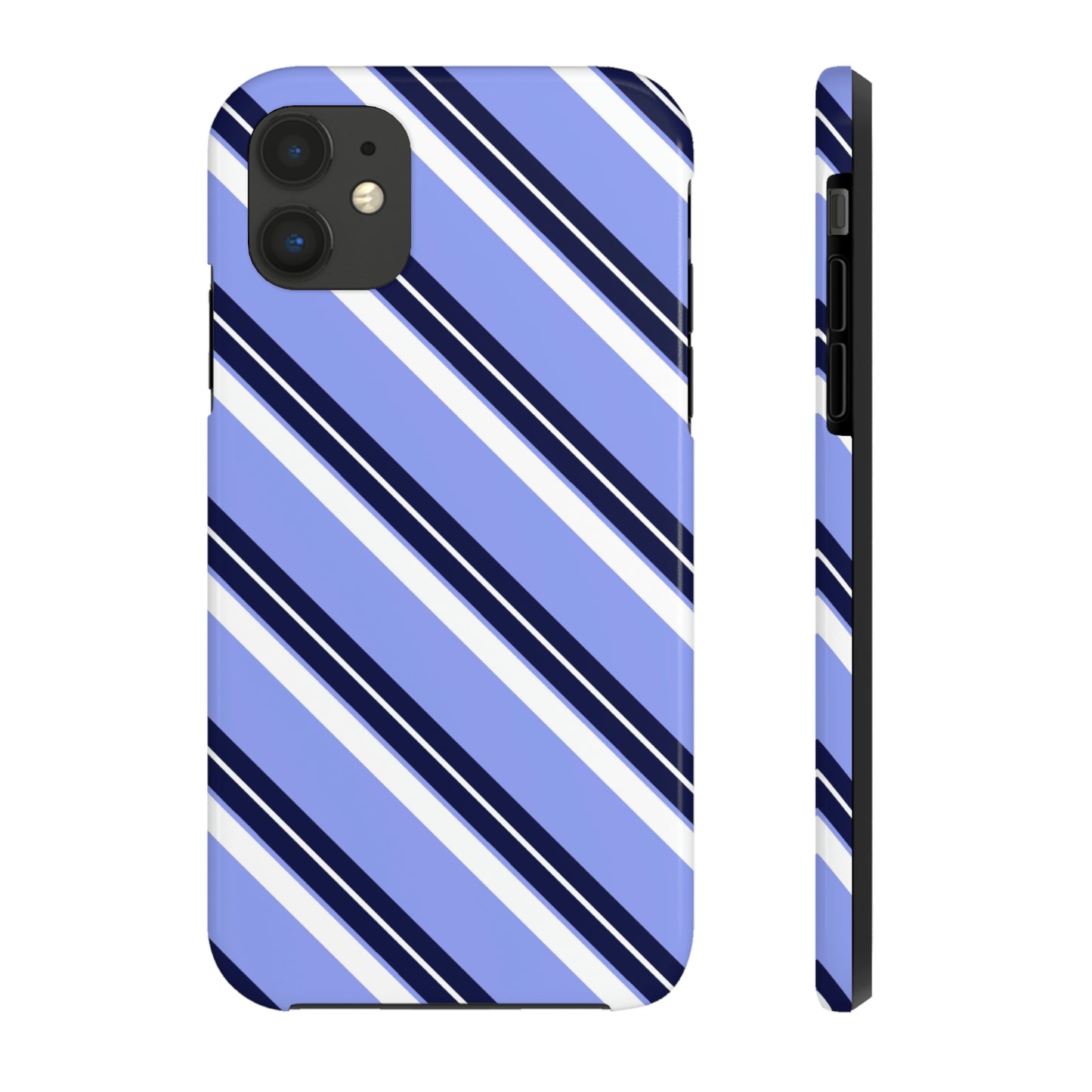 Prep School Blue Stripe Tough Phone Case