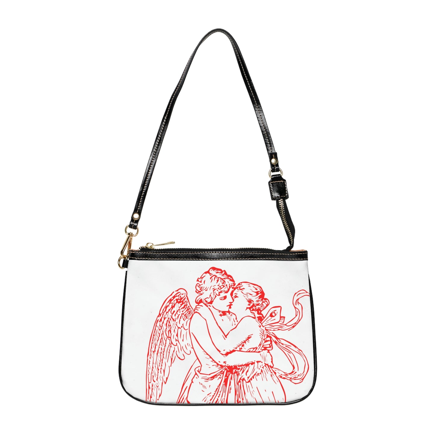 Red Cupid and Psyche Shoulder Bag