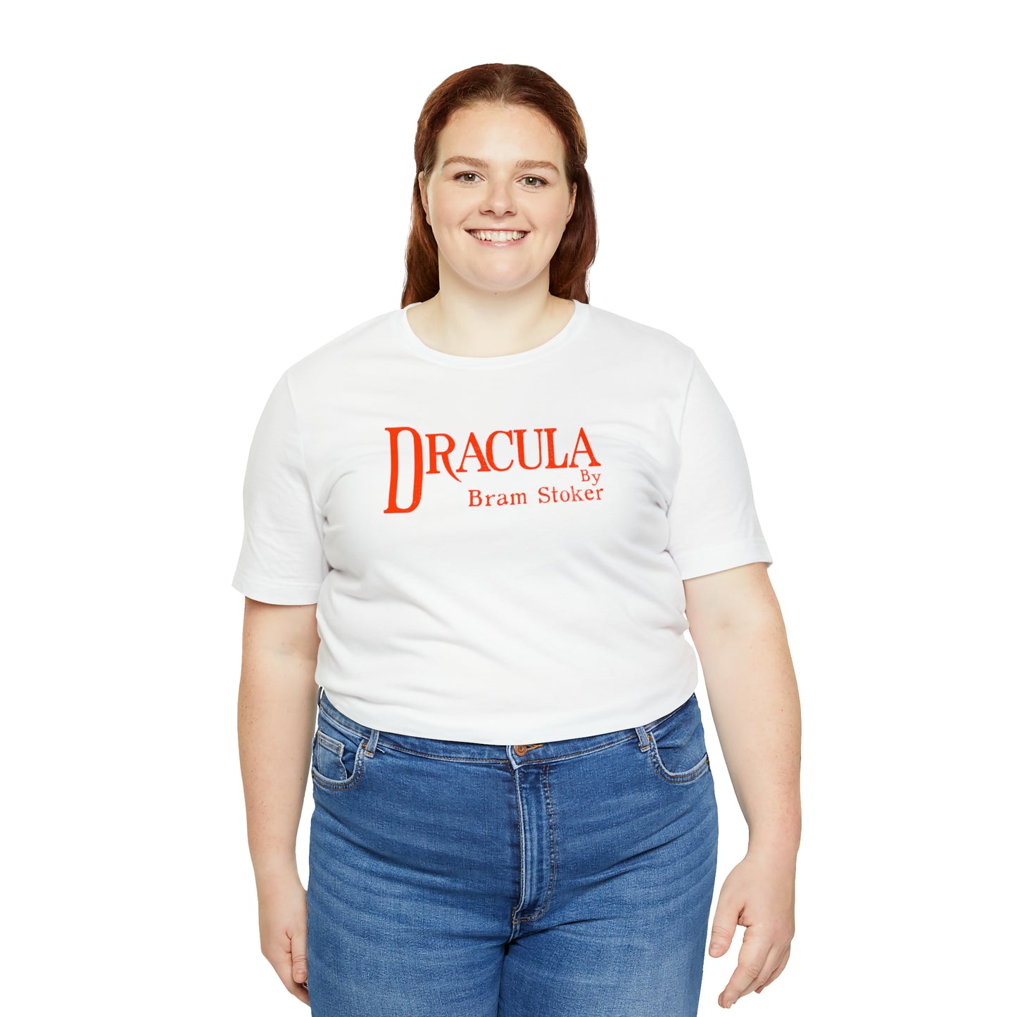 Dracula Typography Plus Size Tee