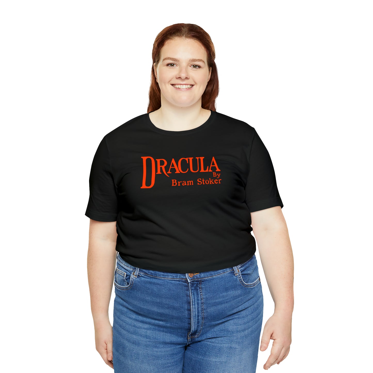 Dracula Typography Plus Size Tee