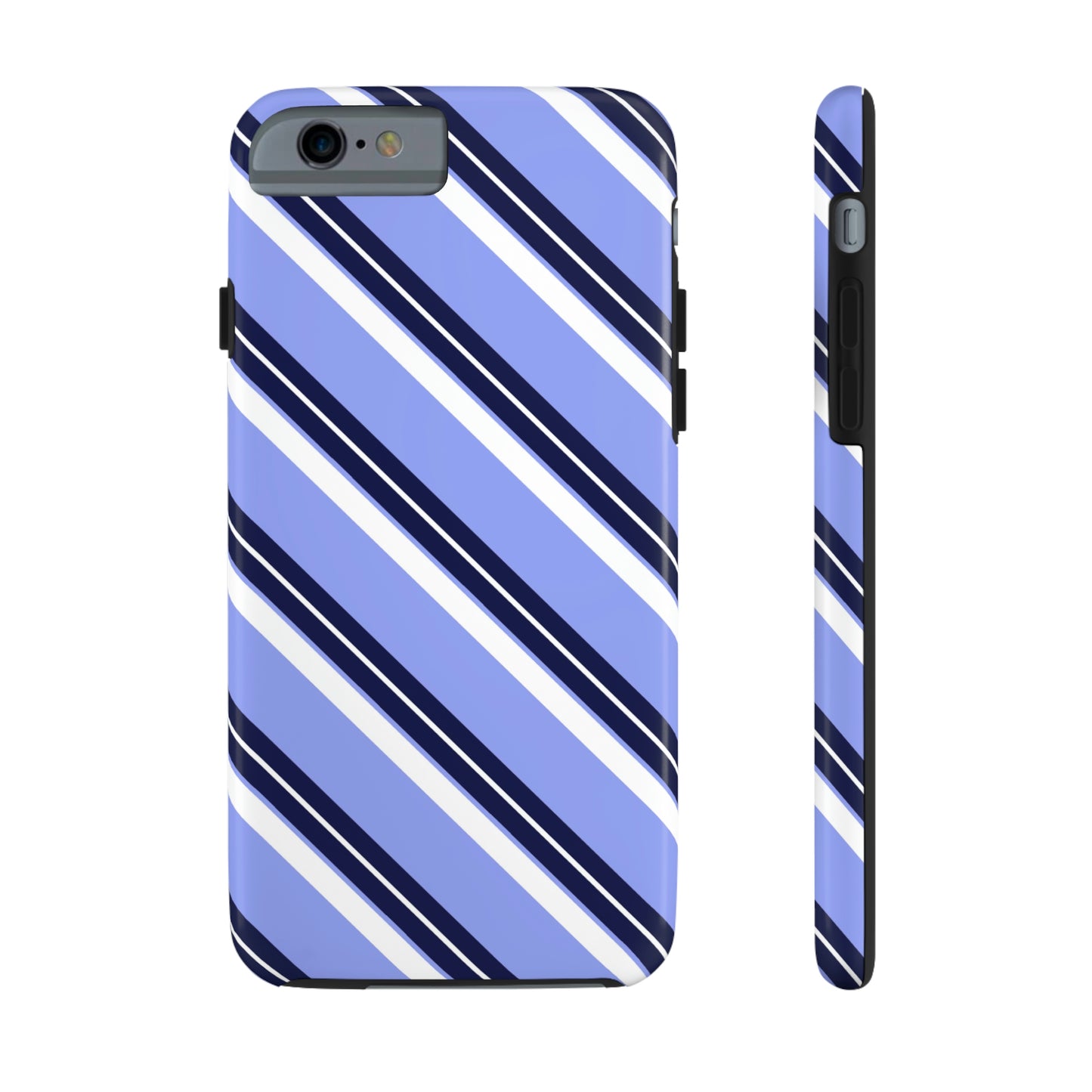 Prep School Blue Stripe Tough Phone Case
