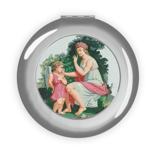 Venus and Cupid Compact Travel Mirror