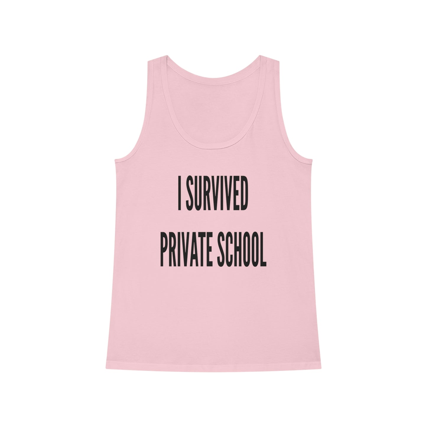 I Survived Private School Sleeveless Top