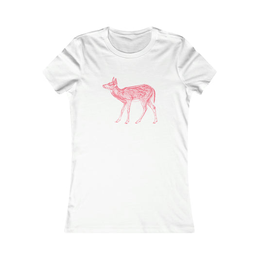 Pink Deer Tee